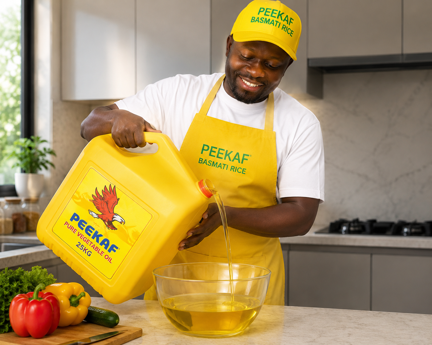 Premium edible cooking oil Ghana